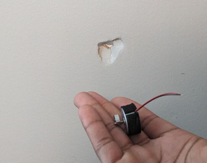 "My Dormmate Made A Hole In The Wall By Throwing His Controller. We Both Have To Pay A Fee"