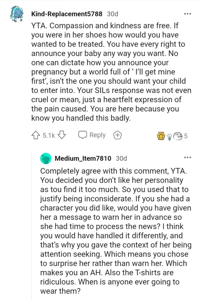 It was just a heartfelt expression of the pain caused