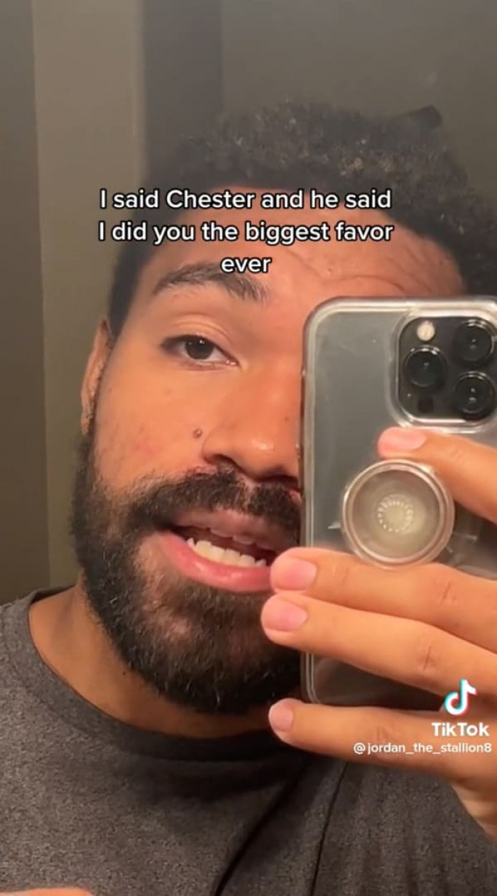 He said that Chester told him, 