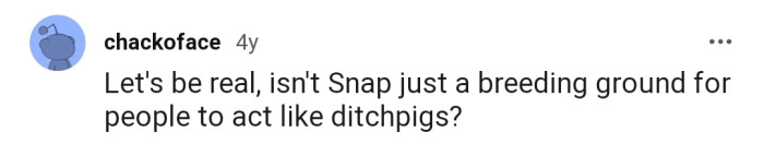 Snapchat Seems to Be Harboring a Lot of Ditchpigs