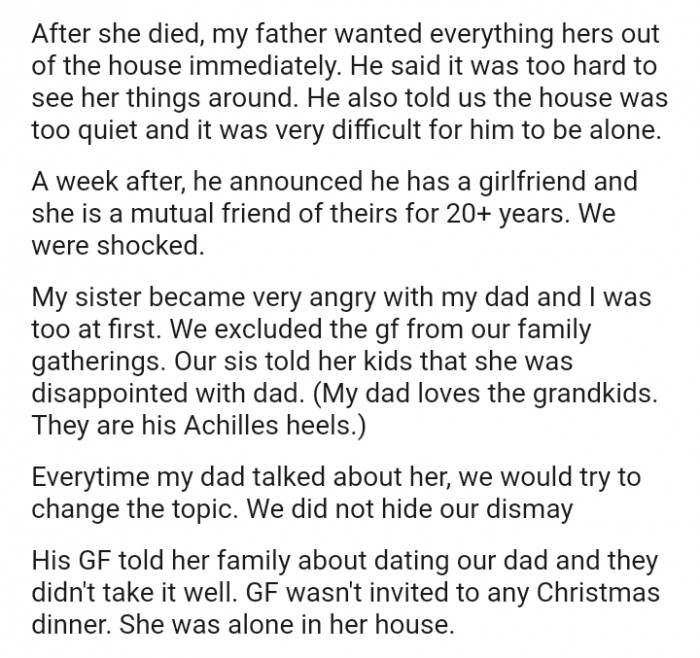 He also told them the house was too quiet and it was very difficult for him to be alone