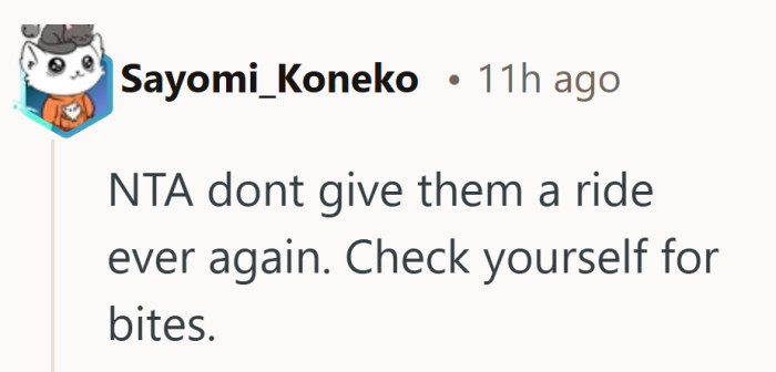 That warning makes it clear the fear does not stop at the upholstery.