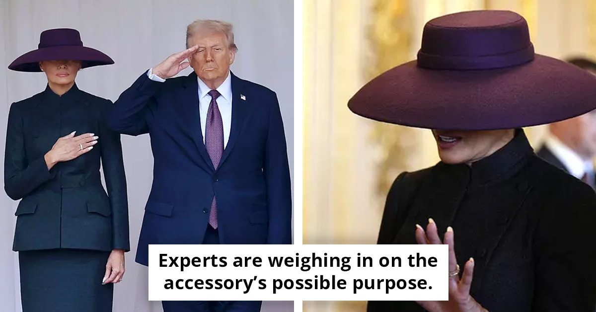Why Melania Trump’s Oversized Hats Keep Turning Heads