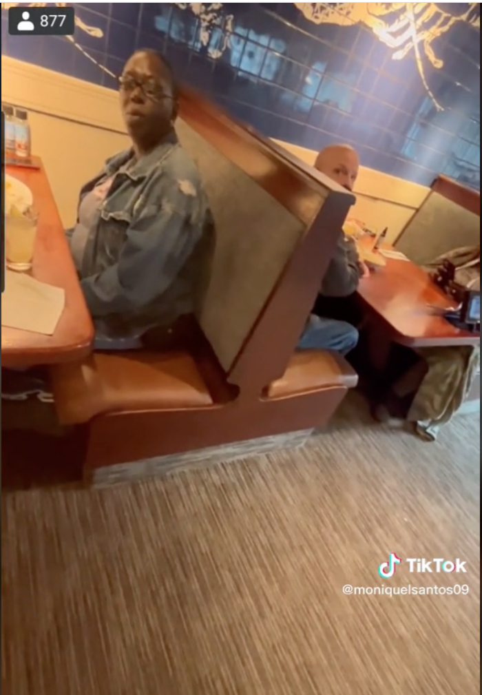 As he headed back to the table, the man asked other diners for their thoughts on whether he should have to pay for the kids' meals.