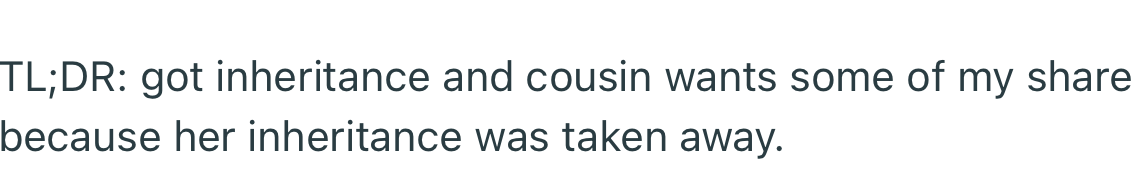 Too long, didn’t read