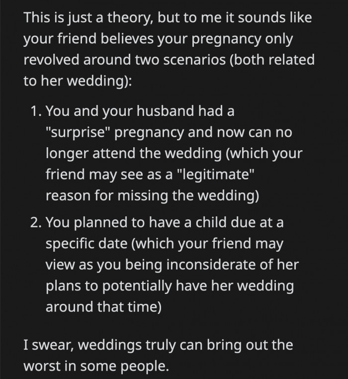 Whatever OP's answer would have been, it wouldn't have made a difference