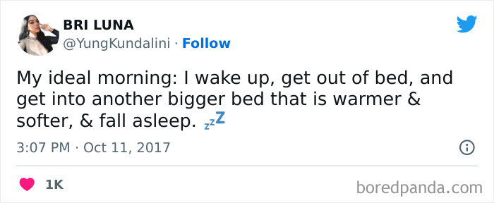 8. The ideal morning