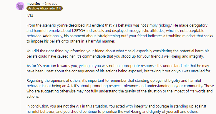 You are not the AH in this situation.