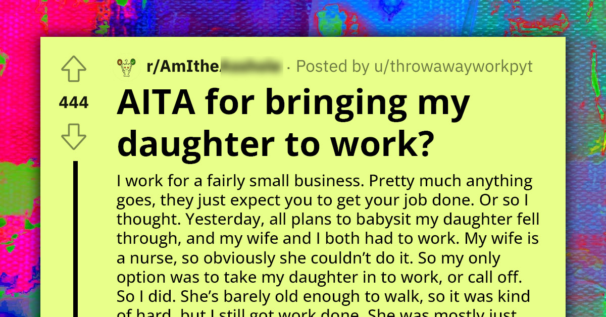 Man Takes Daughter To Office, Confident He's Indispensable, But Gets Different Response From Boss