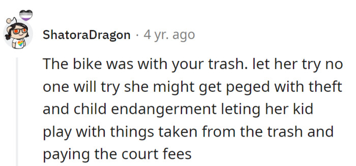 Court fees and legal limelight might turn this 'Garbage Diving' escapade into a courtroom hit!