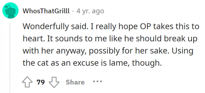 Yeah, no one could be the AH.