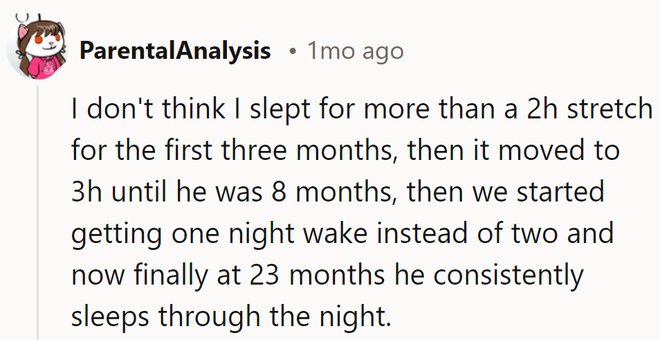 From sleepless nights to sweet dreams—it's the ultimate parent's evolution!