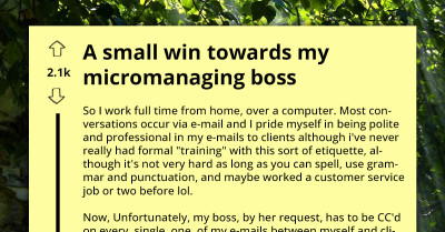 Crafty Employee Turns Tables On Overbearing Boss, Exposes Her Hypocrisy For Using The Very Word She Ridiculed Them For