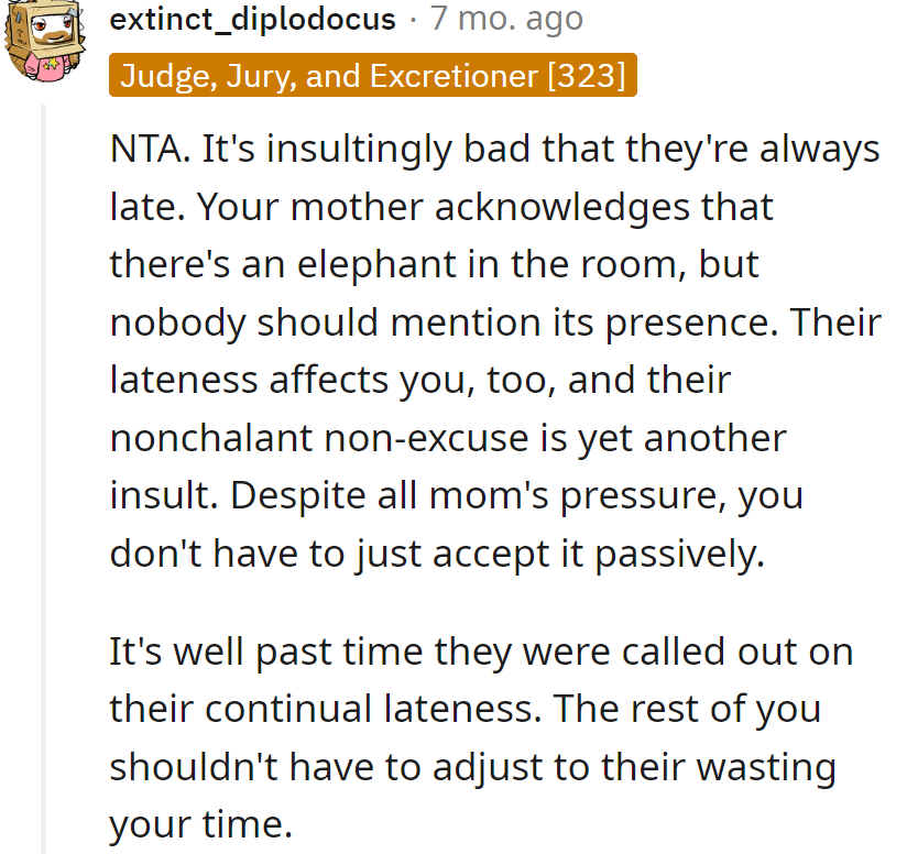 Tired of waiting for the tardy circus? Time to address the elephant and let the clock be the ringmaster!