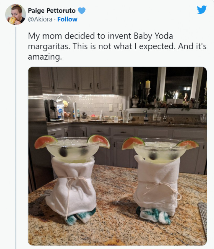 12. Mother knows best, indeed.