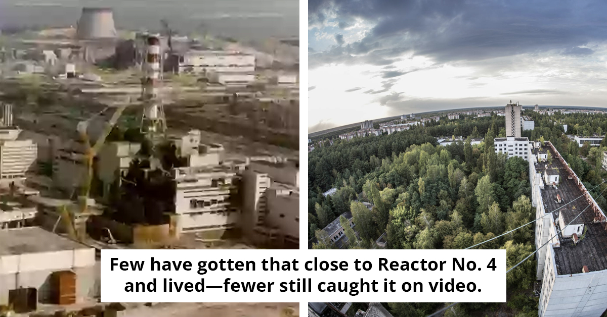 Man's Chernobyl Reactor Pit Footage Leaves Viewers Stunned