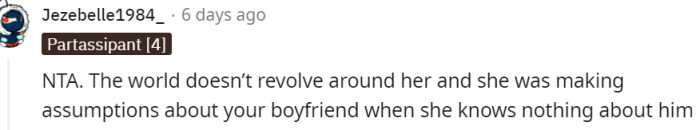 19. The world doesn't revolve around her