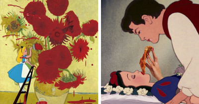 Disney Characters In Hilariously Wrong Situations