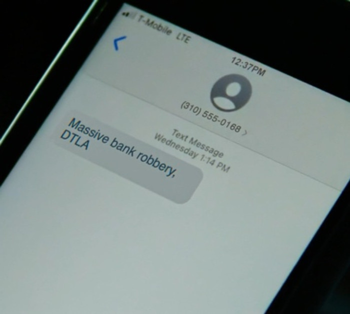 11. In one of the scenes of the 2022 film Ambulance, FBI Agent Anson Clark (Keir O'Donnell) received a text message at 1:14 PM, but the time displayed on the phone was 12:37 PM.
