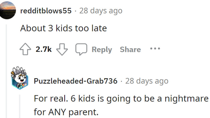 And many others agreed