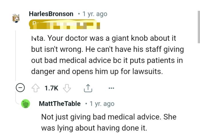 And the comments roll in...