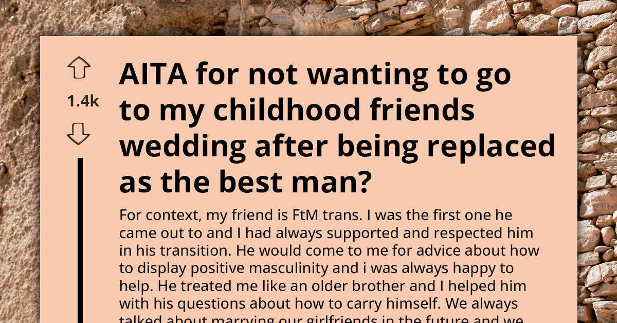 Man Refuses to Attend His Best Friend’s Wedding After Being Replaced to “Validate” Another Guest