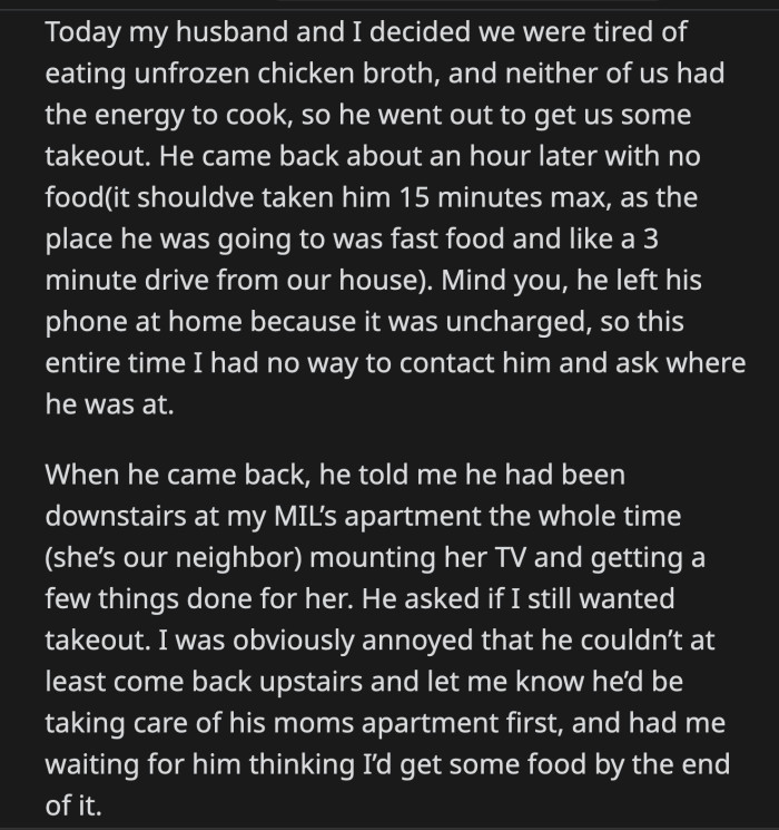 OP replied that he clearly didn't mind; why should she?