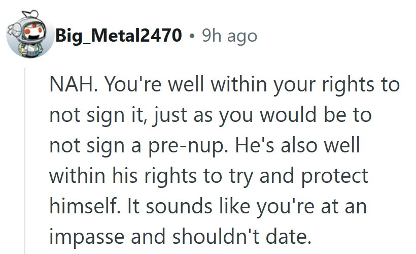 When love meets legalese, sometimes the fine print says ‘it’s not meant to be.