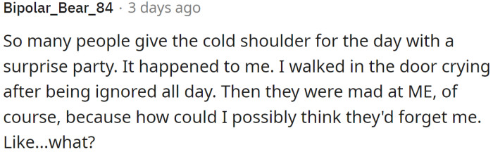 This Redditor had a similar experience: