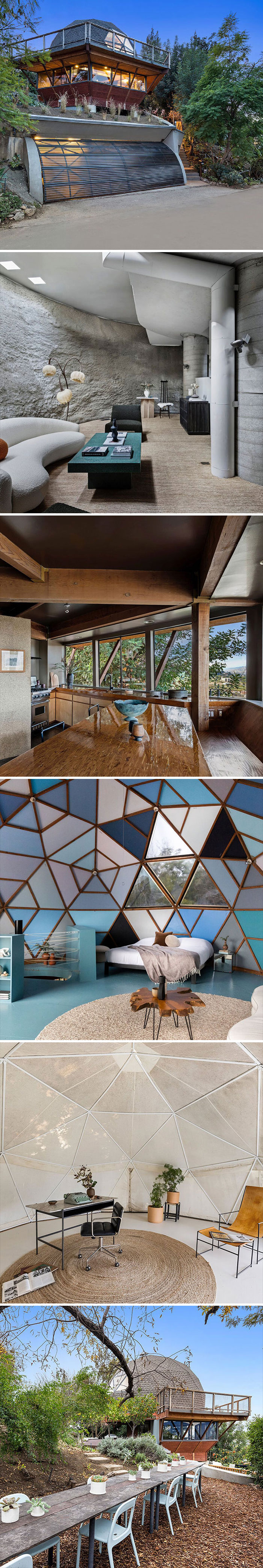 17. A geodesic dome home in LA is listed at $1,725,000.
