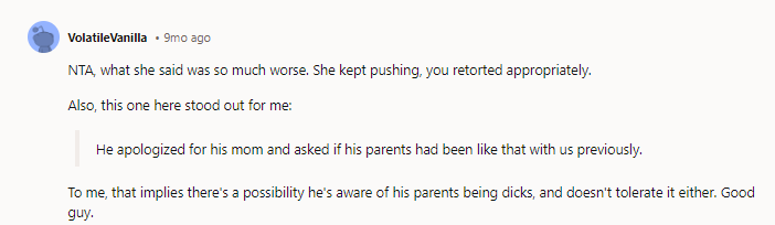 Wtf. NTA if this actually happened, but this is some twilight lifetime shit; who actually does this?