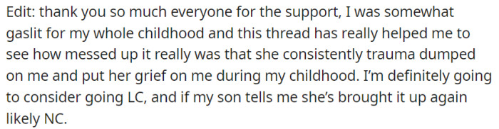 A follow-up edit from OP: