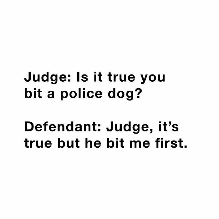 20. Well, he bit me first