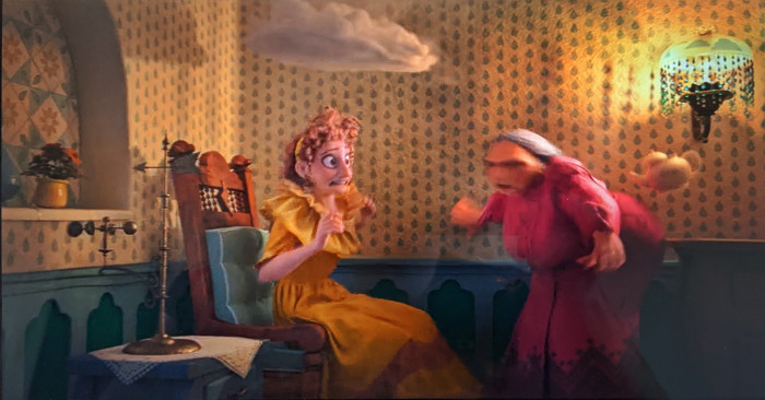 20. This paused moment is where the teapot turns into a hidden Mickey.