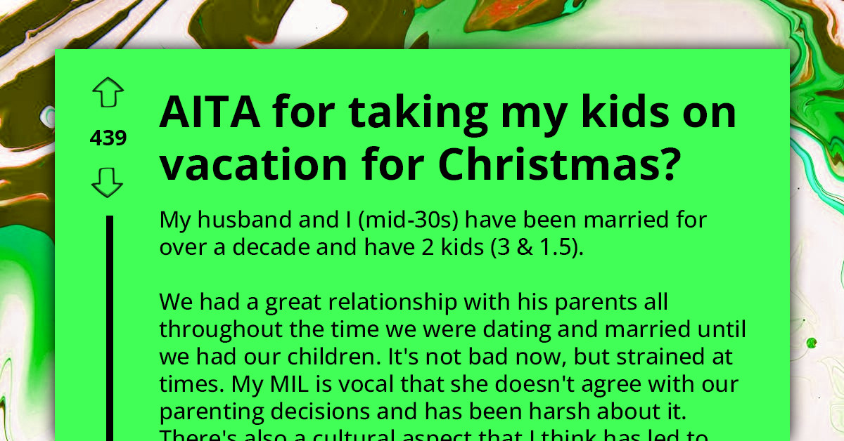 Woman Upset Because Her In-Laws Didn't Invite Her/Her Kids on Disney Vacation for Thanksgiving