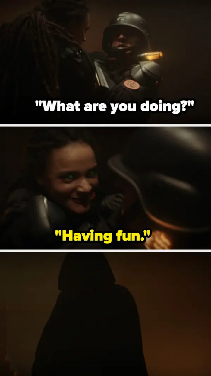 10. This scene from Loki also features 