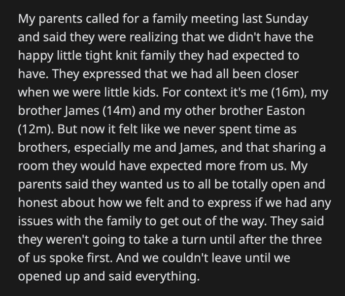 He started acting this way when he was 8. Hanging out with him has been a chore for OP since then.