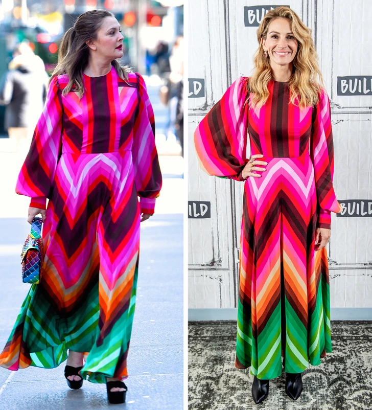 15. Drew Barrymore and Julia Roberts