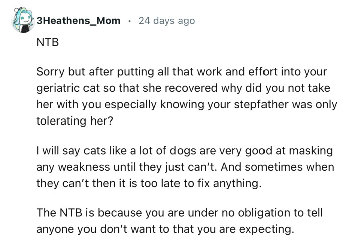 “You Are Under No Obligation to Tell Anyone You Don’t Want to That You Are Expecting.”