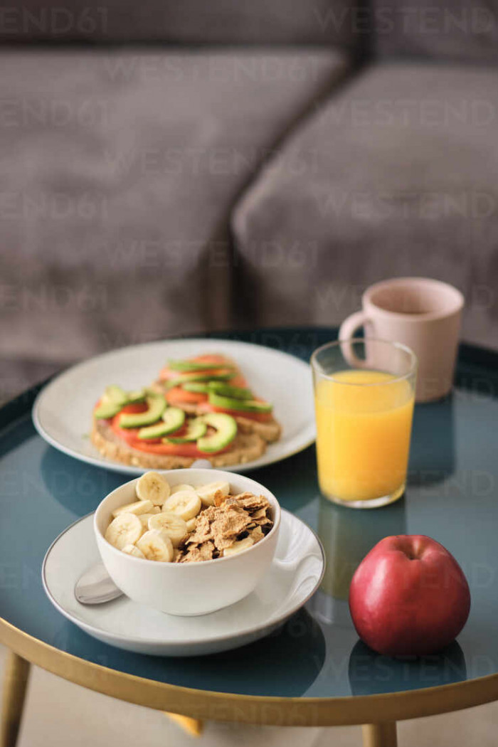The next morning, his partner, Helen, asked him to come to the living room while he was eating breakfast.
