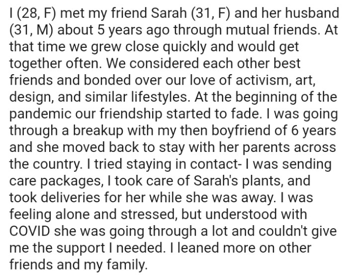 They considered each other best friends and bonded over their love of activism, art, design, and similar lifestyles