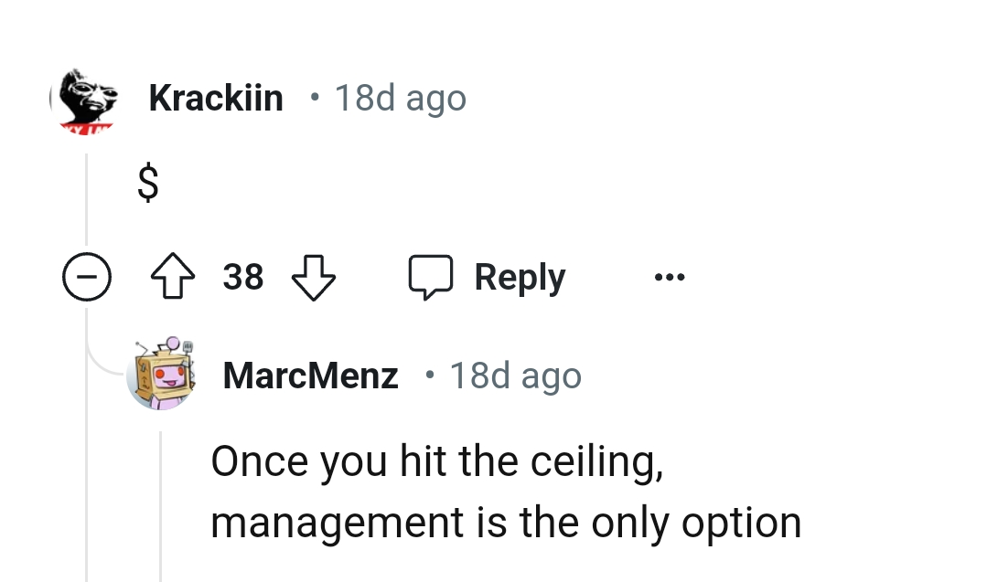 3. When management becomes the only option