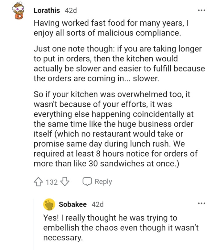 It was everything else happening coincidentally