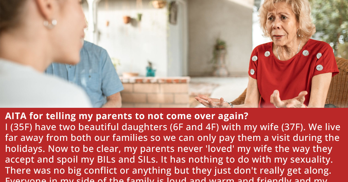 Woman Kicks Her Visiting Parents Out For Disrespecting Her Family's House Rules Twice, Gets Scolded By Her Siblings For Being Harsh