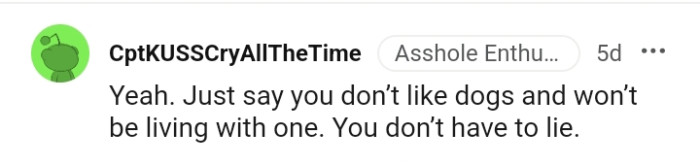 And the comments roll in...