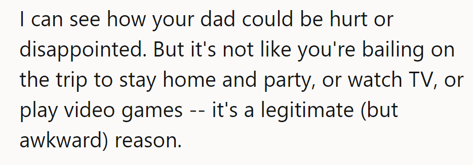 He's not skipping for fun; it's work, not just Netflix and chill.