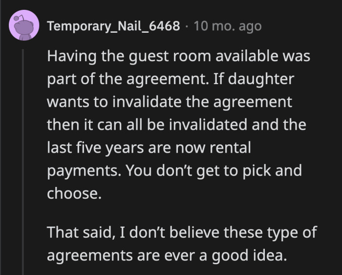 OP's situation is a good reminder that for some families, it's a terrible idea to mix business with relationships