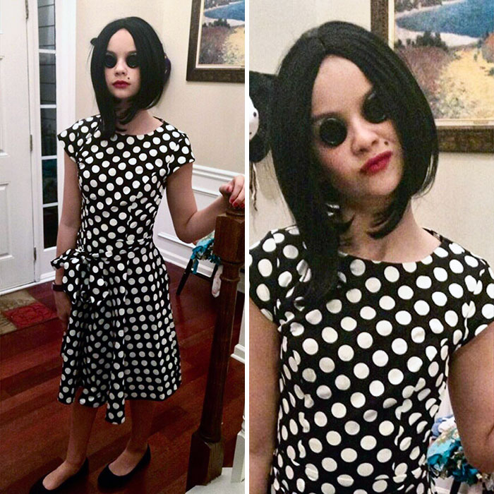 55. My Awesome 12 Yr Old Step-Daughter Wanted To Be The Other Mother From Coraline