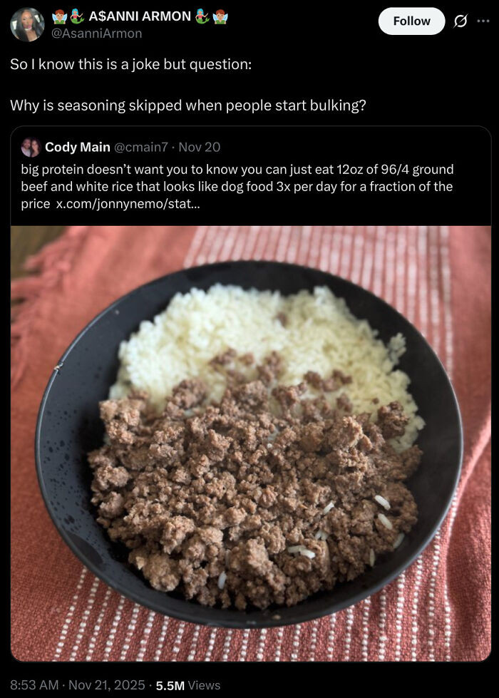 "Seasoning Comes From Unhealthy Cultures"