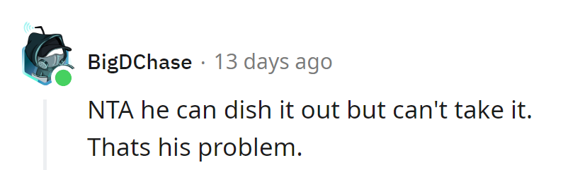 Roommate's got a one-way ticket on the criticism express. All aboard, but no returns!